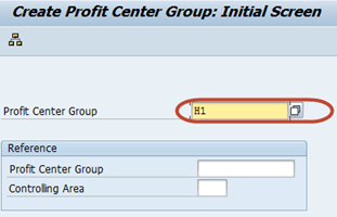 profit center assignment to company code in sap